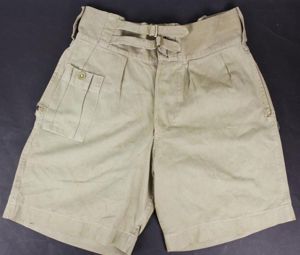 WW2 British Khaki Drill 'KD' Shorts