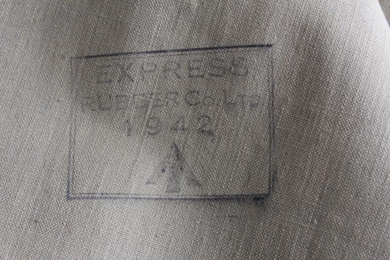 WW2 British Rubberised Groundsheet 1942 — image 2