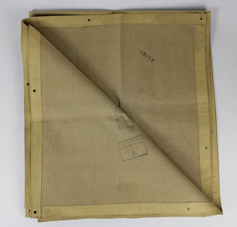 WW2 British Rubberised Groundsheet 1942 — image 4