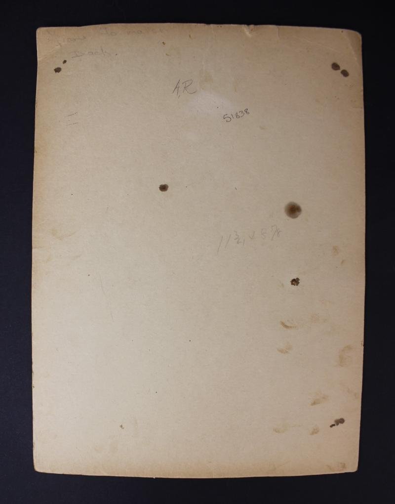 WW2 British Airborne R.A.S.C Officer Studio Photograph — image 2