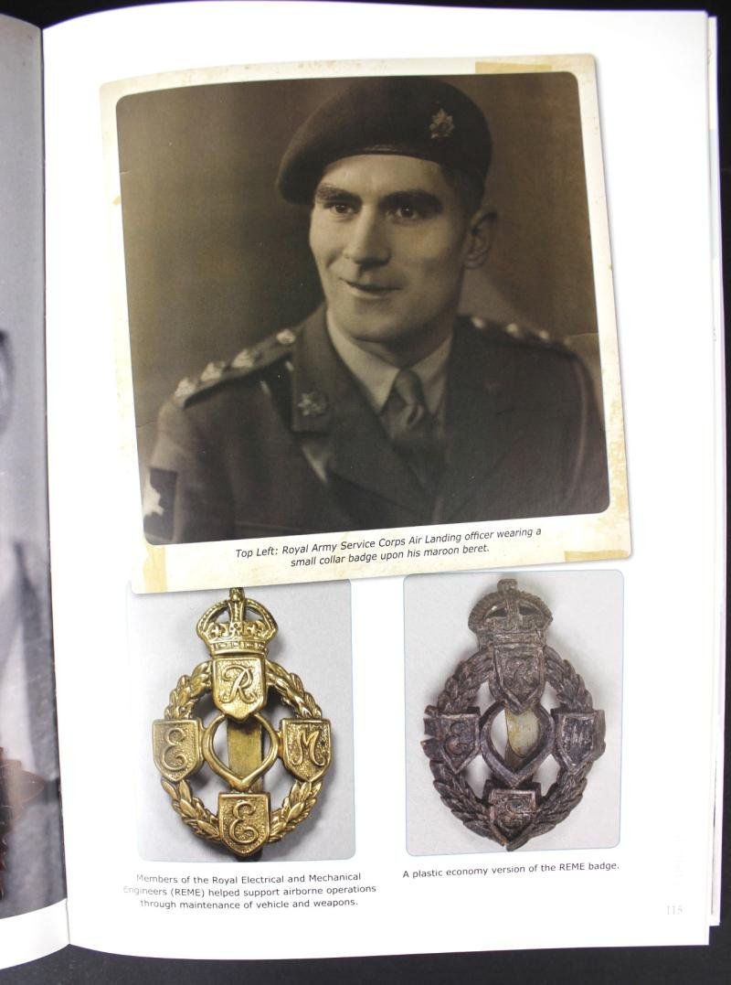 WW2 British Airborne R.A.S.C Officer Studio Photograph — image 3