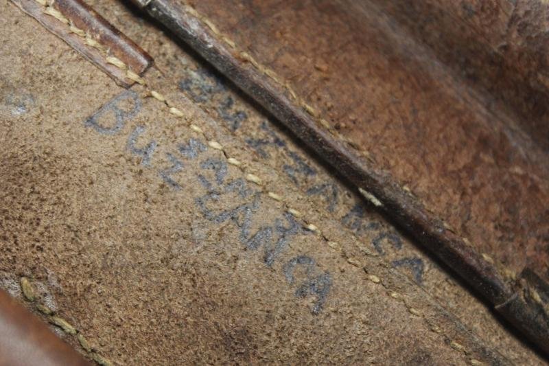 WW2 Japanese Nambu Pistol Holster With Place Names — image 5