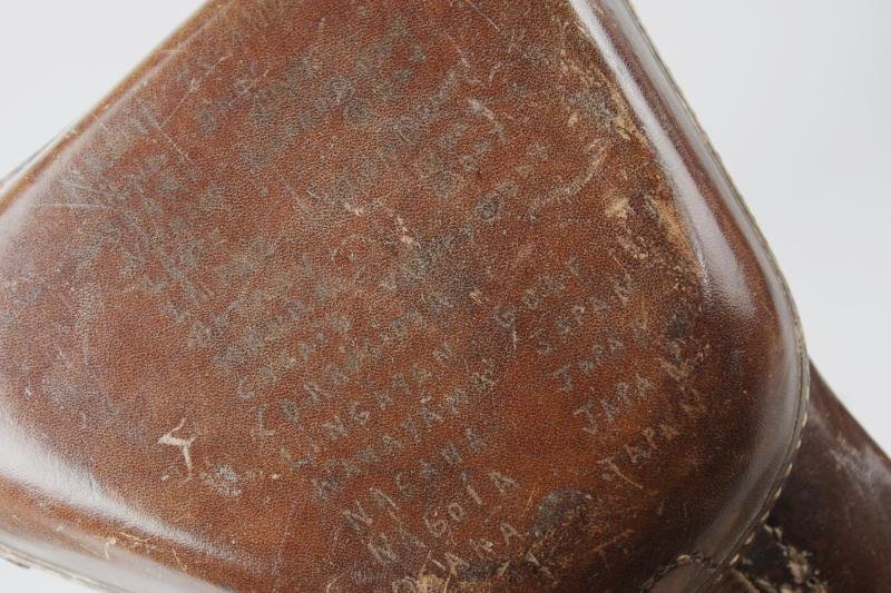 WW2 Japanese Nambu Pistol Holster With Place Names — image 8