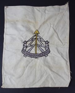 WW2 Embroidered Mess Decoration - Reconnaissance Regiment