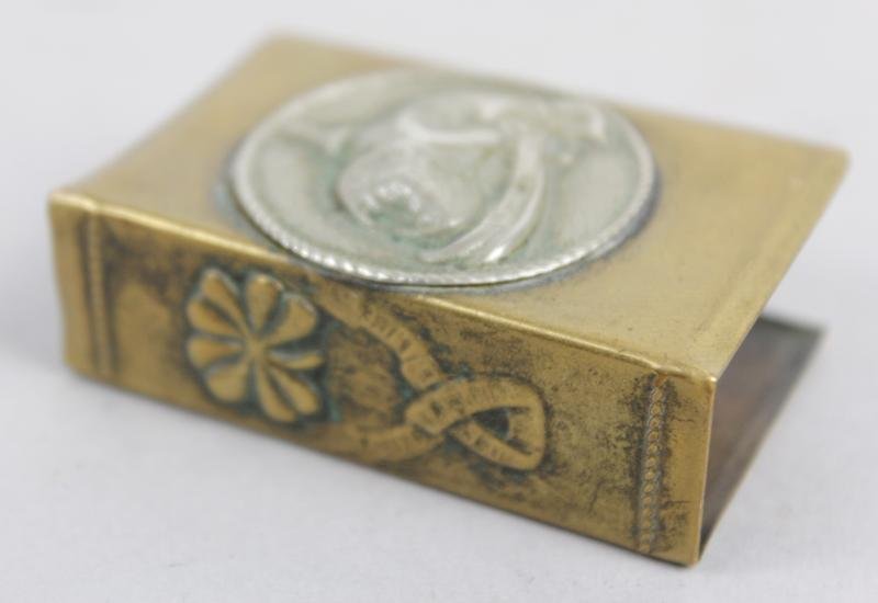 WW1 German 'Pickelhaube' Matchbox Cover — image 3