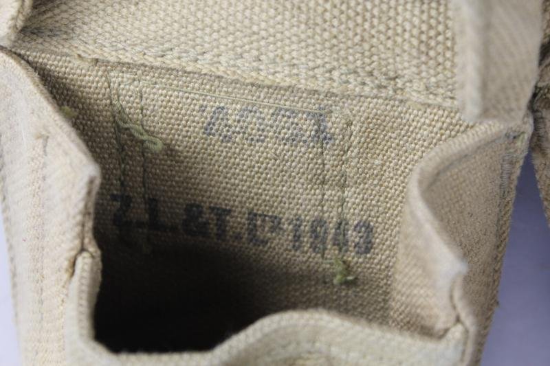 WW2 Canadian Pair Basic Pouches 1943 — image 3