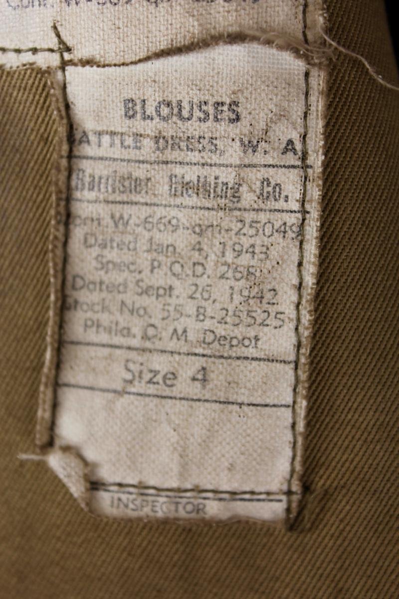 WW2 British RASC 21st Army Group Battledress Blouse 1943 — image 4