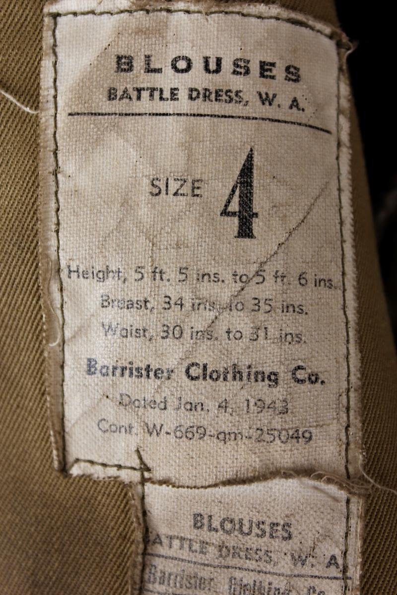 WW2 British RASC 21st Army Group Battledress Blouse 1943 — image 5