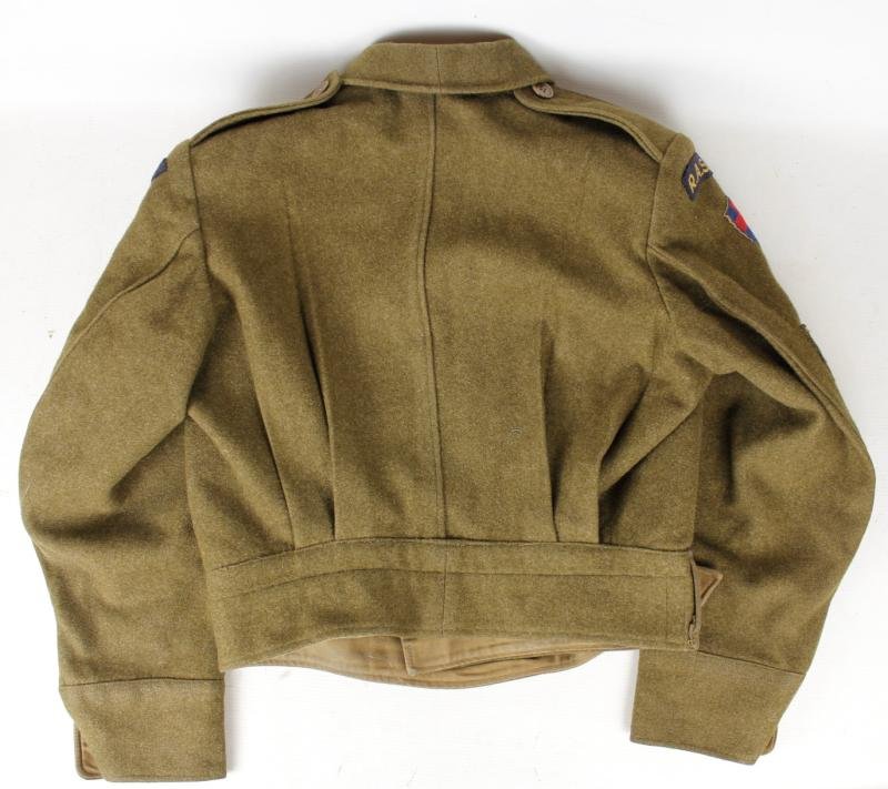 WW2 British RASC 21st Army Group Battledress Blouse 1943 — image 6