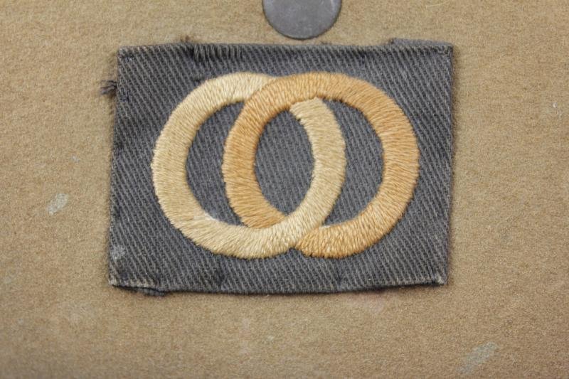 WW2 British Jungle Slouch Hat 1942 - Royal Artillery 36th Division — image 3