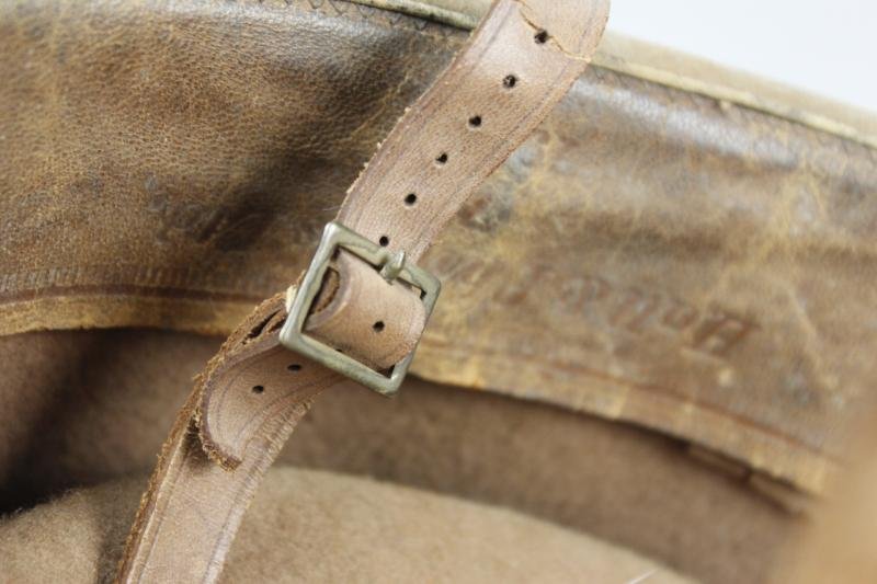 WW2 British Jungle Slouch Hat 1942 - Royal Artillery 36th Division — image 8