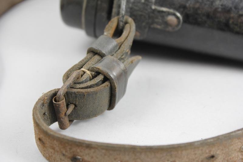 WW2 German Dienstglas & Bakelite Case With Shoulder Strap - 1940 Dated — image 3