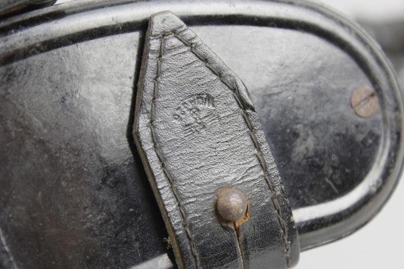 WW2 German Dienstglas & Bakelite Case With Shoulder Strap - 1940 Dated — image 4