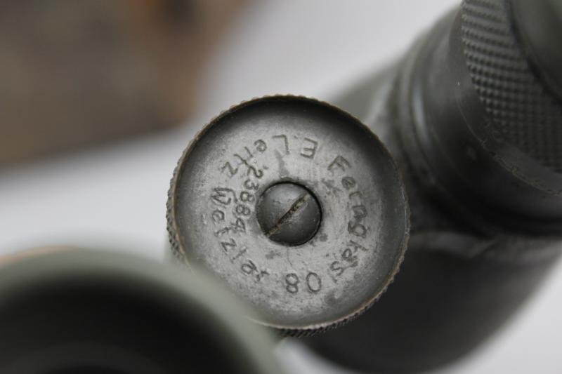 WW1 German Fernglas '08 With Carrying Case — image 6