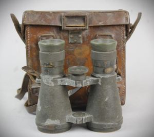 WW1 German Fernglas '08 With Carrying Case
