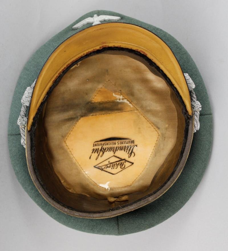 WW2 German Infantry Officers Peaked Cap By 'Pekuro' ( Peter Kupper ) — image 10