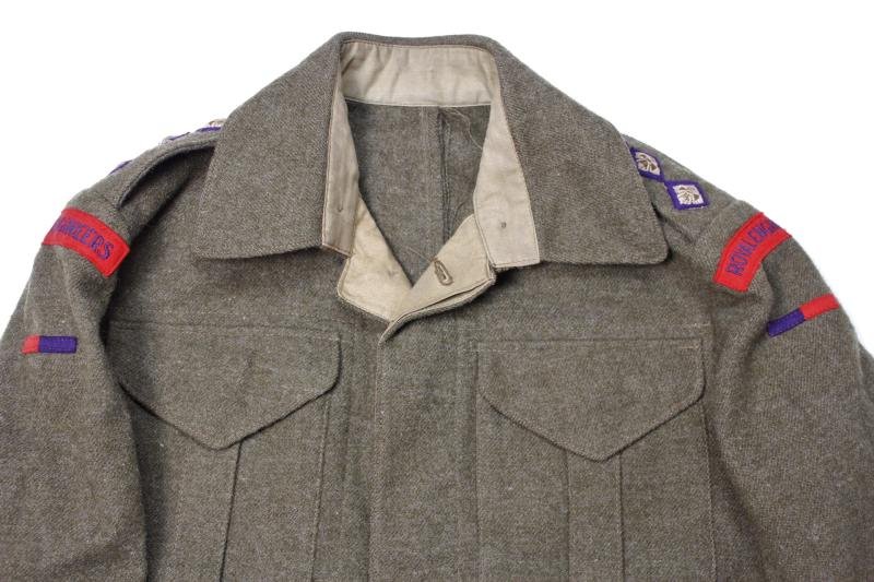 WW2 British Royal Engineers Officer Battledress 1944 — image 2