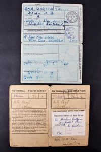WW2 British Identity Card Pair