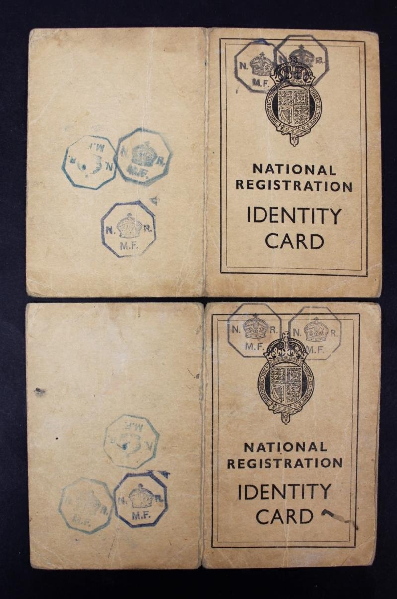 Pair Of Sisters Identity Cards May 23rd 1940 - Blackpool — image 4