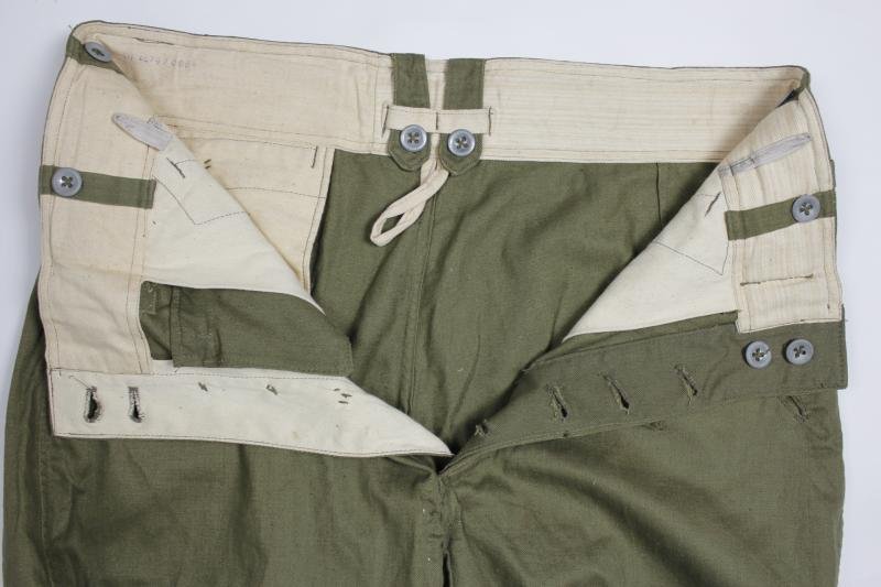 WW2 German Straight Leg Tropical Trousers — image 3