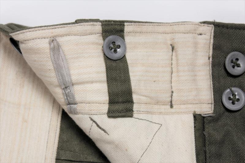 WW2 German Straight Leg Tropical Trousers — image 5