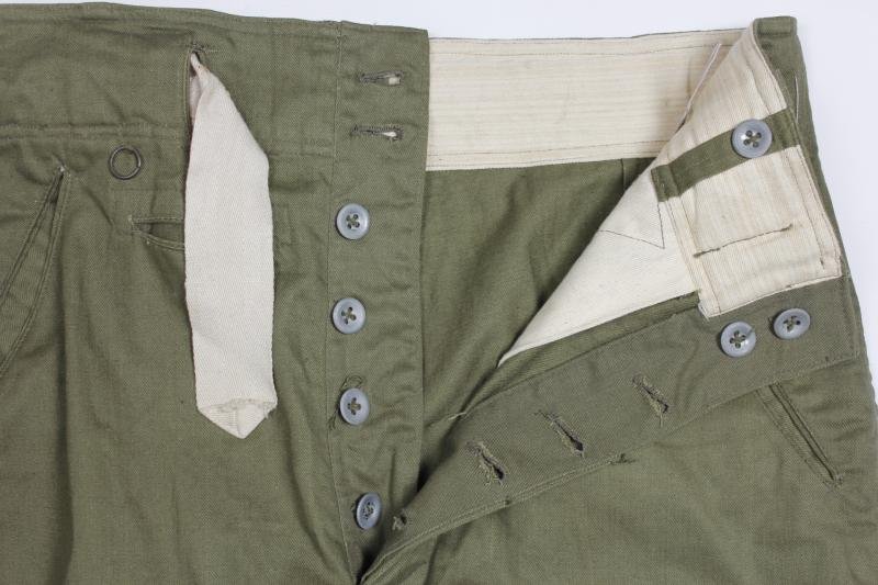 WW2 German Straight Leg Tropical Trousers — image 7