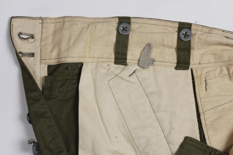 WW2 German Straight Leg Tropical Trousers — image 8