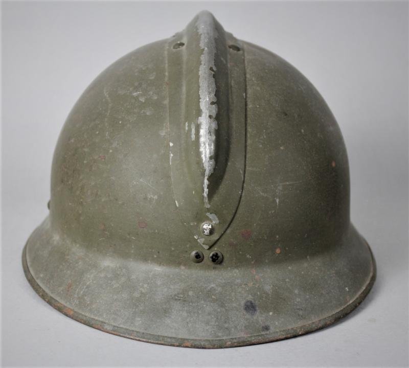 WW2 French M26 Adrian Helmet For Medical Troops — image 5