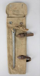 WW1 German Canvas Tent Peg Bag 1915 & 1916 Peg …