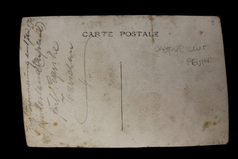 WW1 German Soldier Portrait Postcard — image 2