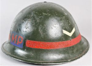 British Military Police MkIII 'Turtle' Helmet ( Postwar Era )