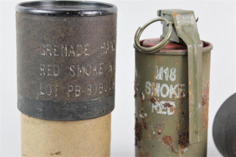 US Vietnam Era Smoke Grenade & Card Carton — image 3