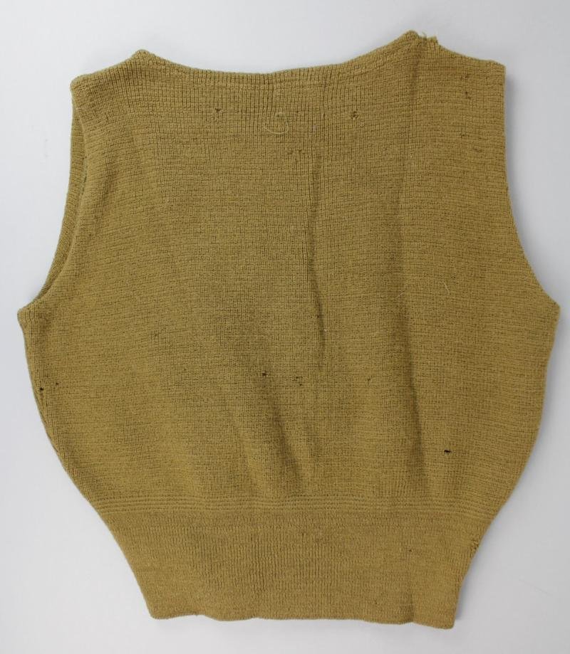 WW2 US Knitted ' Barclay' Sleeveless Sweater — image 2