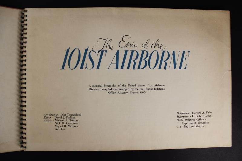 Rare WW2 Period Book ' The Epic of the 101st Airborne ' — image 2
