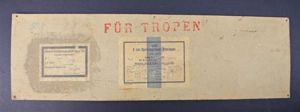 WW2 German Tan Ammunition Box Lid