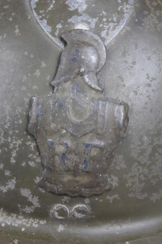 WW2 French 'Battle For France' M26 Engineers Adrian Helmet — image 5