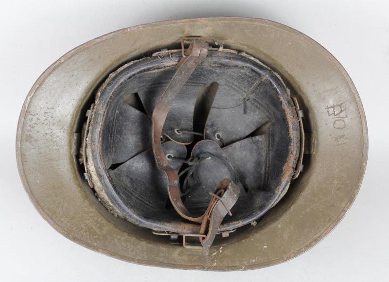 WW2 French 'Battle For France' M26 Engineers Adrian Helmet — image 7