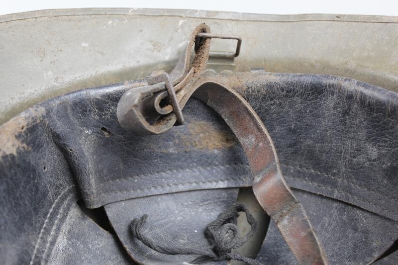 WW2 French 'Battle For France' M26 Engineers Adrian Helmet — image 9