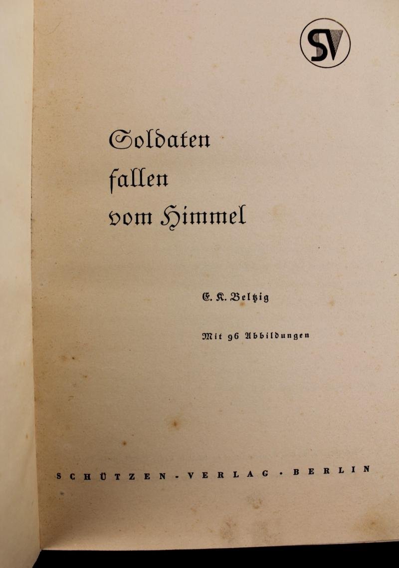 WW2 German Fallschirmjager 'Soldaten Fallen Vom Himmel' Book — image 6
