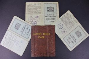 WW2 British Identity Cards & Identity Card Holder