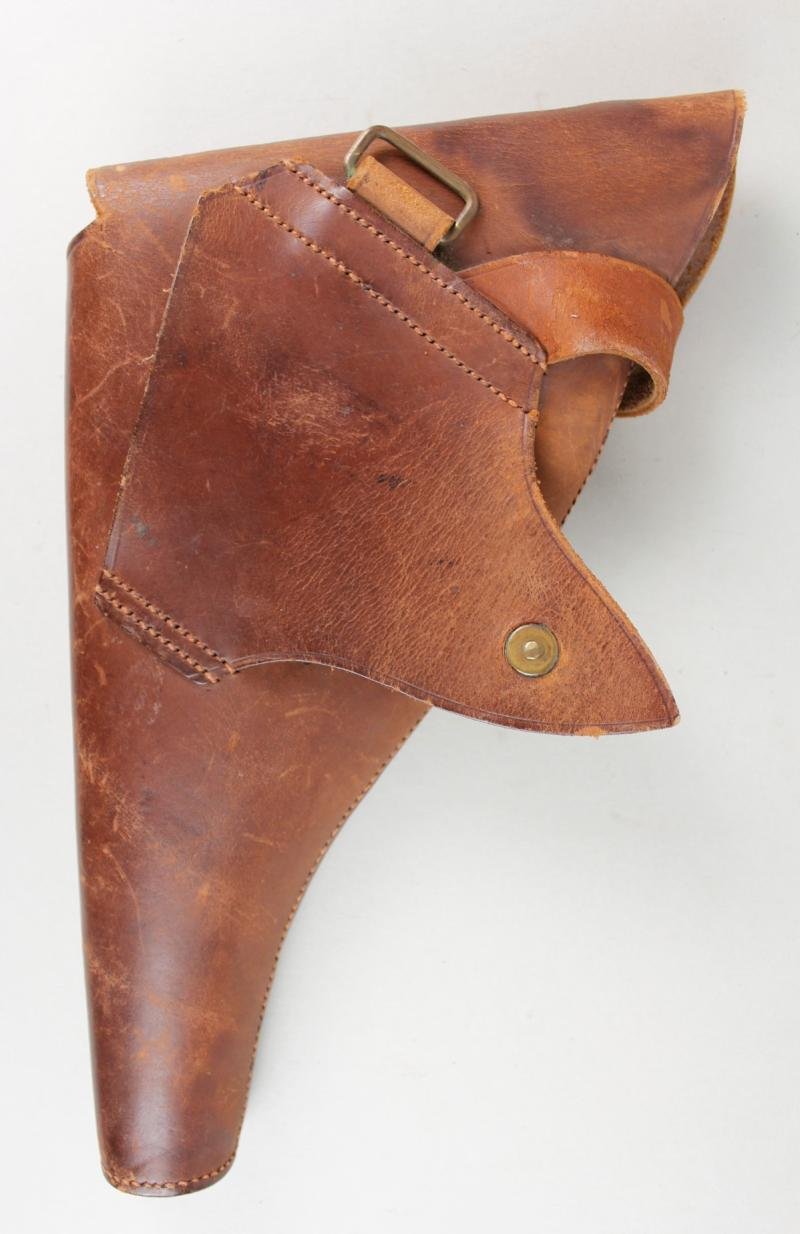 WW1 British Officers Sam Browne Pistol Holster — image 2