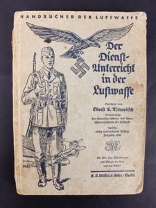 WW2 German Luftwaffe Soldiers 'Reibert' Manual 1941