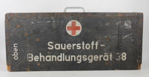 WW2 German ' Sauerstoff - Behandlungsgerat 38 ' Medical Box …