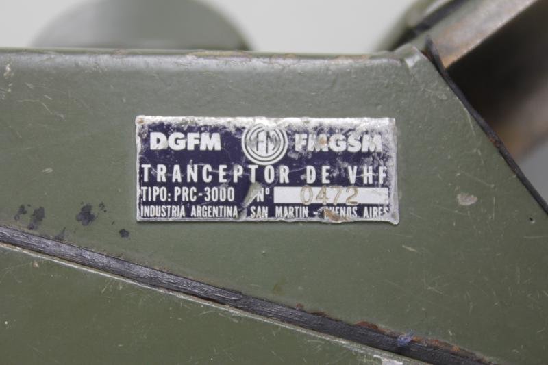 Argentinian Forces PRC 3000 Hand Held Radio — image 4