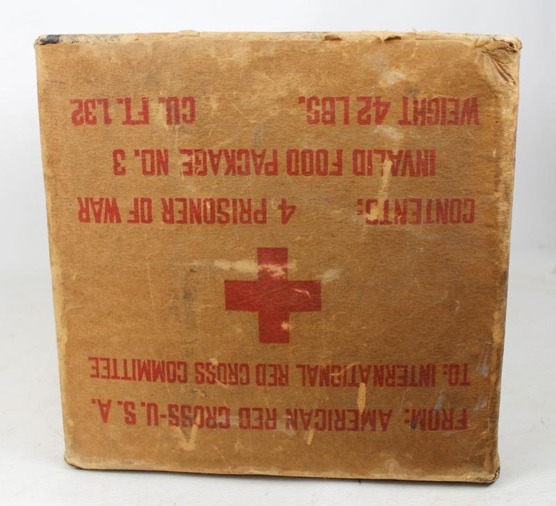 WW2 American Red Cross POW Food Package Box April 1945 — image 4