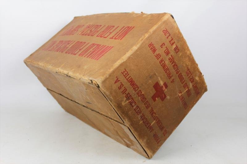 WW2 American Red Cross POW Food Package Box April 1945 — image 5
