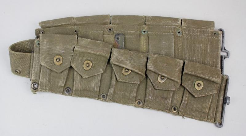 WW2 US Garand Cartridge Belt — image 4
