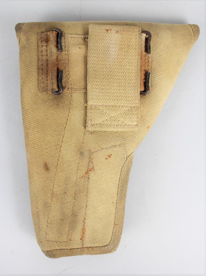 WW2 Canadian Issue Browning Hi Power Pistol Holster — image 3