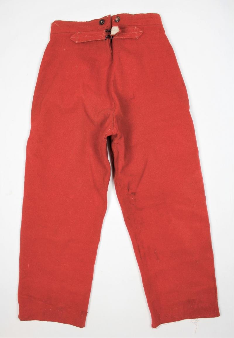 Rare WW1 French M1867 Other Ranks Trousers ( With Early Button Tabs To Pockets ) — image 5