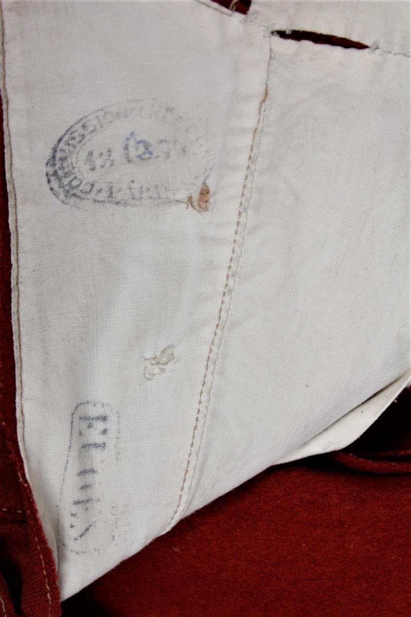 Rare WW1 French M1867 Other Ranks Trousers ( With Early Button Tabs To Pockets ) — image 8